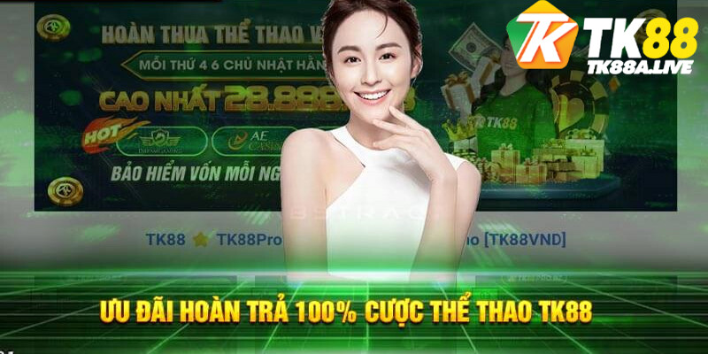 Hoàn trả dành cho người cá cược thua tại sảnh thể thao